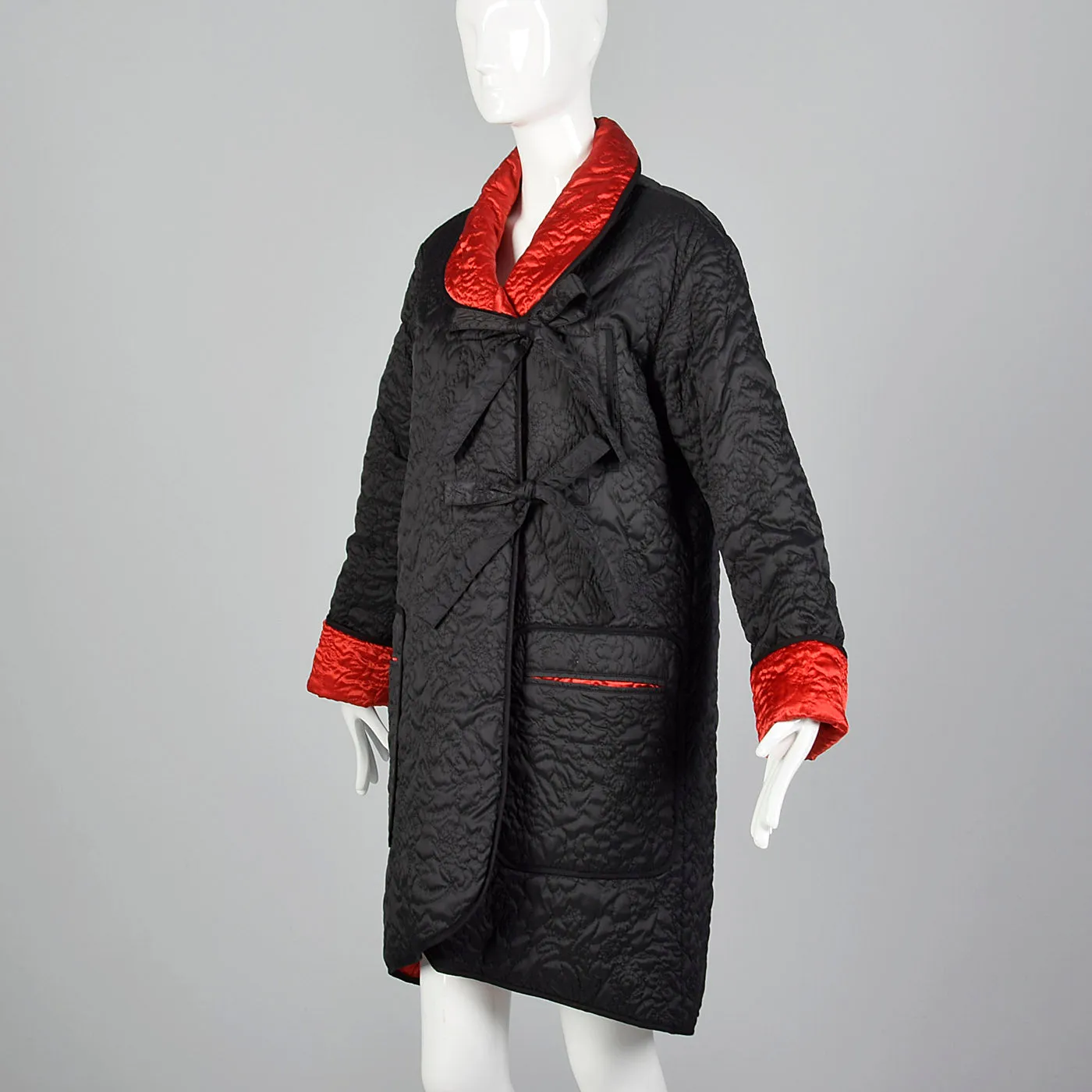 1980s Sonia Rykiel Reversible Quilted Coat