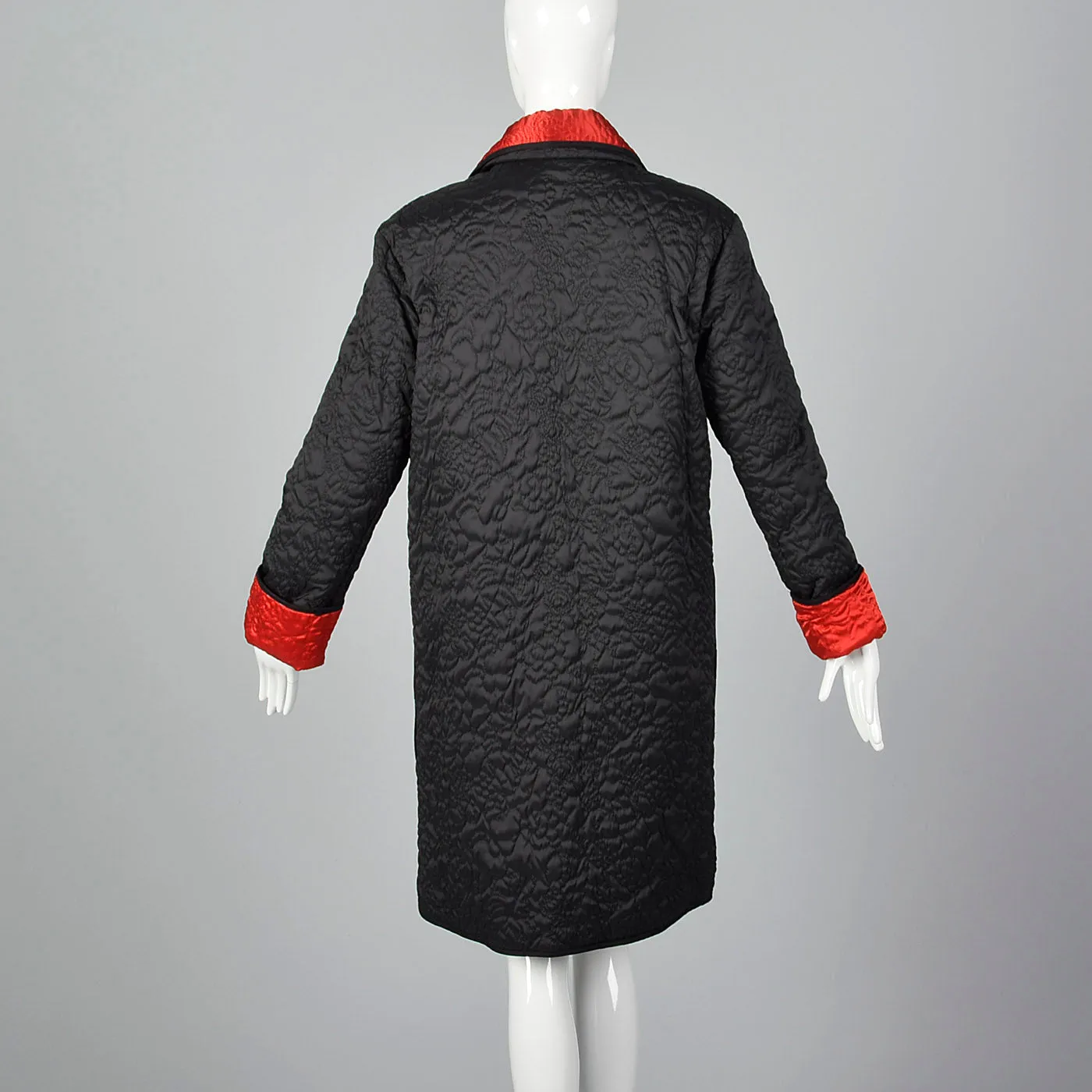 1980s Sonia Rykiel Reversible Quilted Coat