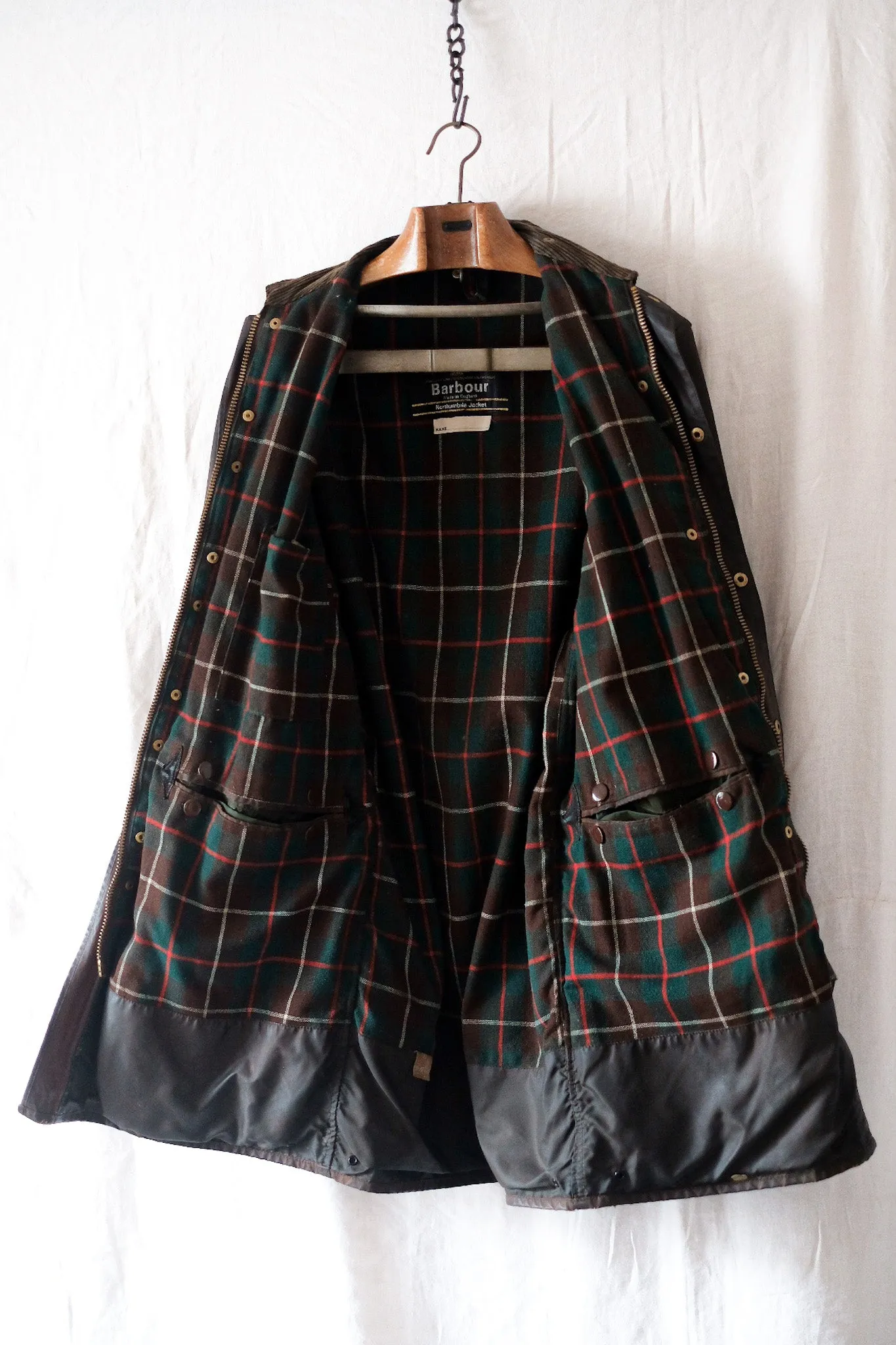 【~70's】Vintage Barbour "Northumbria Jacket" 1 Crest C36