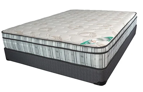 9" Euro Top Mattress- Medium Firm- Model Comfortable Sleep