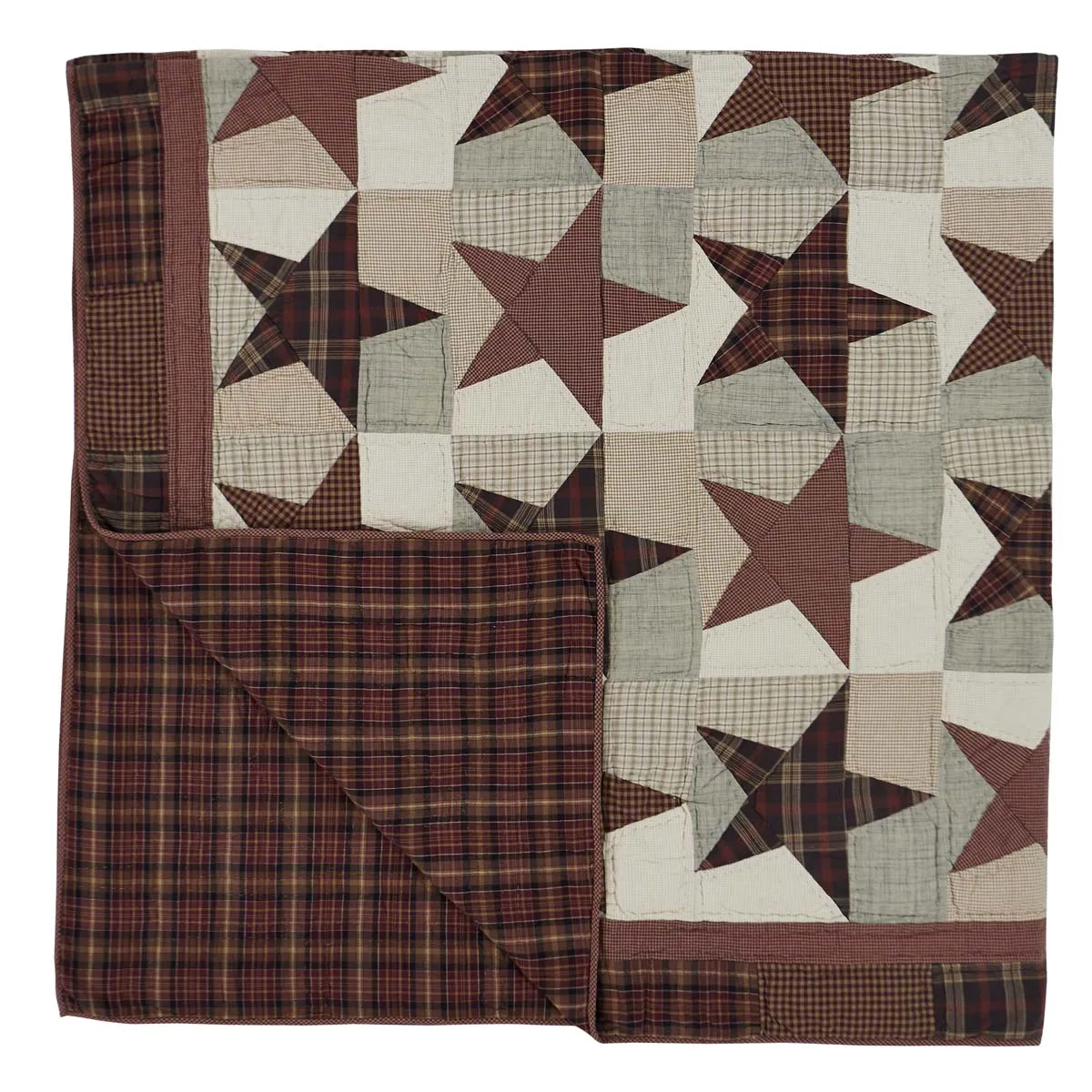 Abilene Star Luxury King Quilt 120Wx105L