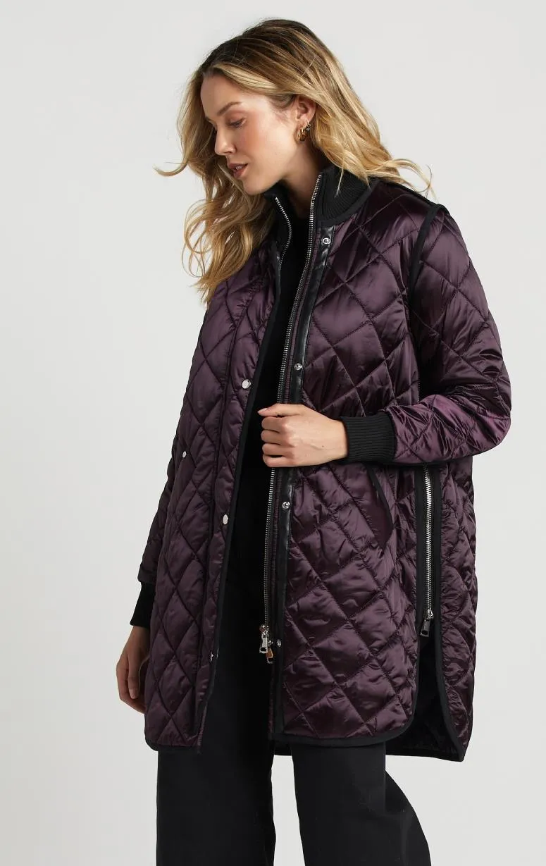 Adroit - 7/8's Quilted Coat