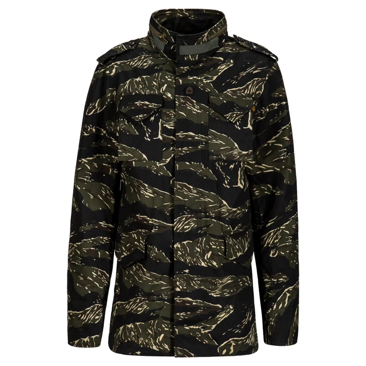 Alpha Industries Men's Tiger Camo Defender WXD Field Coat