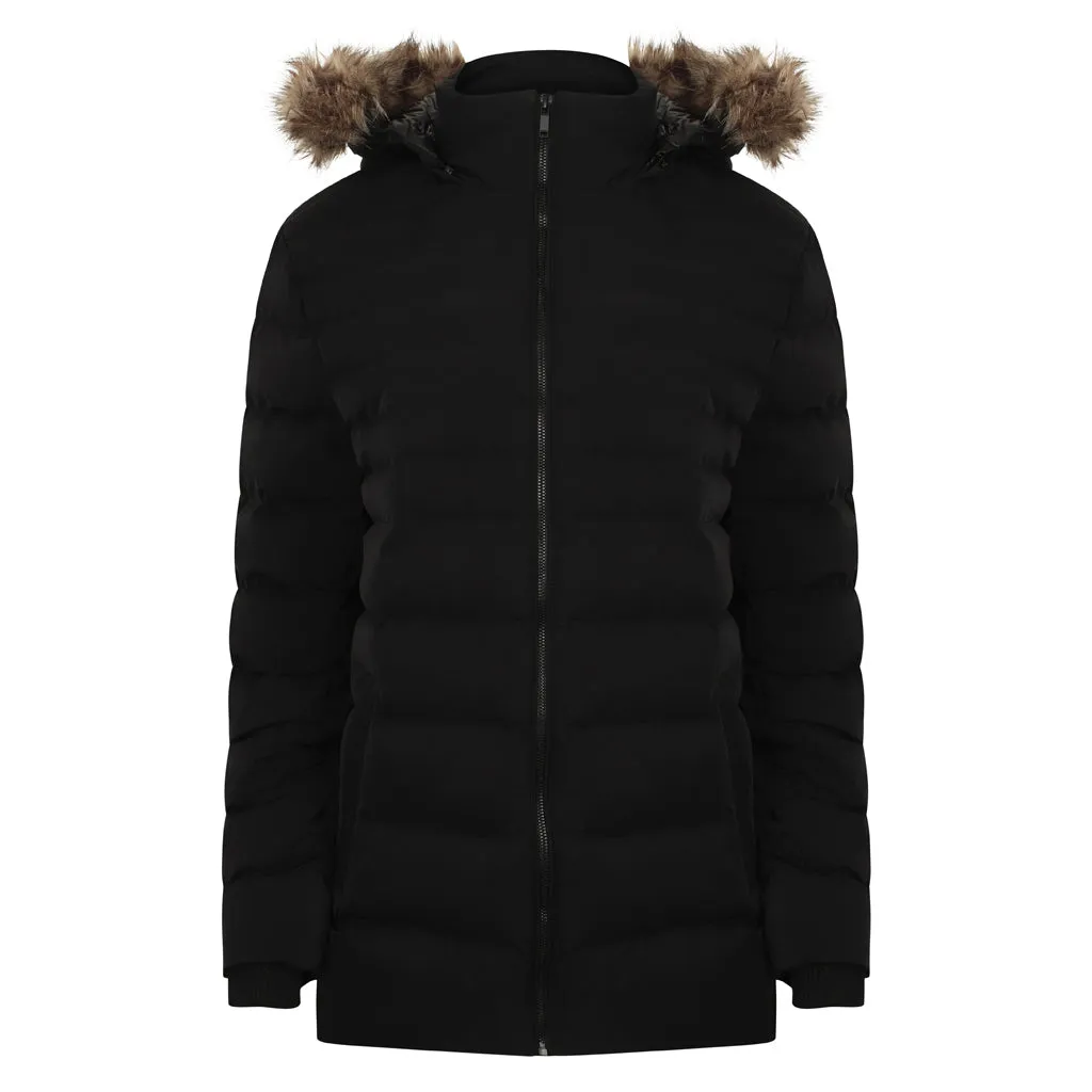 Altair Faux Fur Hooded Puffer Jacket