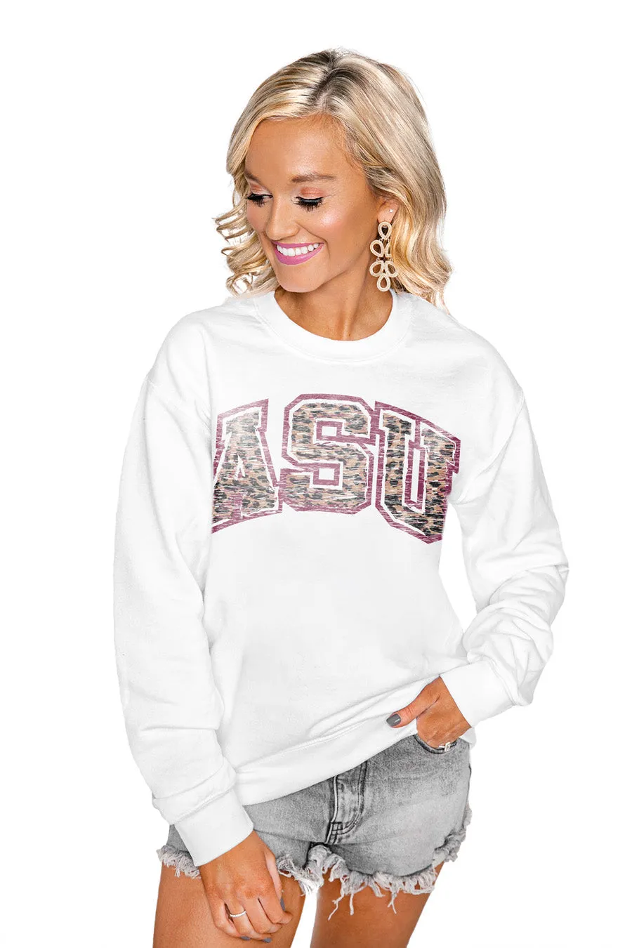 ARIZONA STATE SUN DEVILS "SNAP" PERFECT CREW SWEATSHIRT