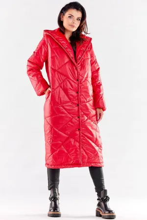 Awama long quilted coat