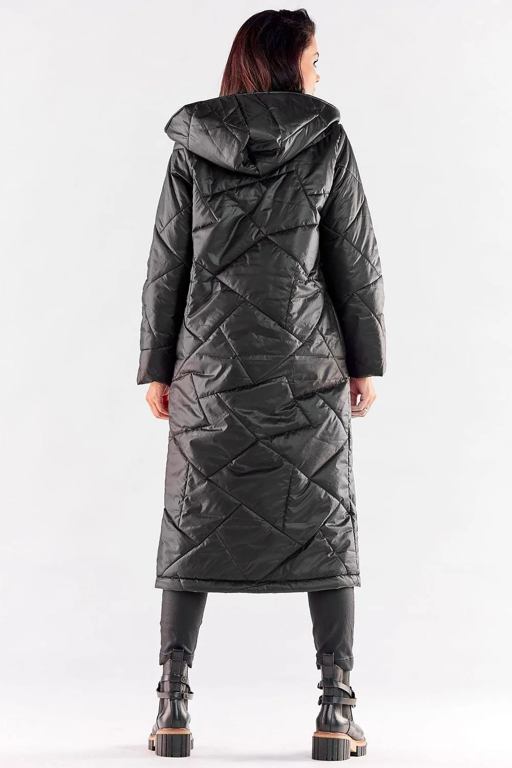 Awama long quilted coat