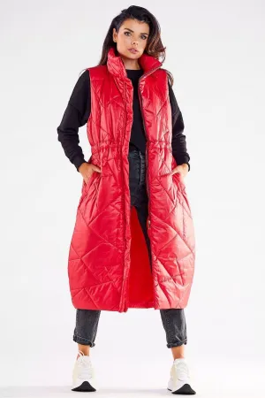 Awama streamlined, oversized cut gilet