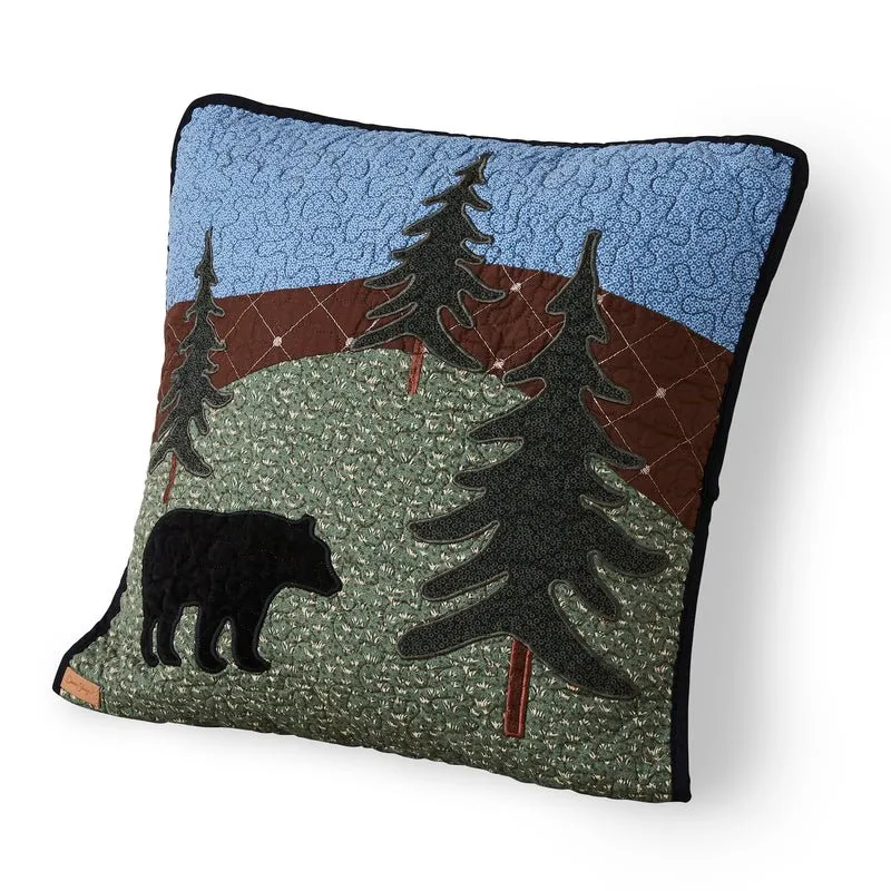 Bear Lake Decorative Throw Pillow