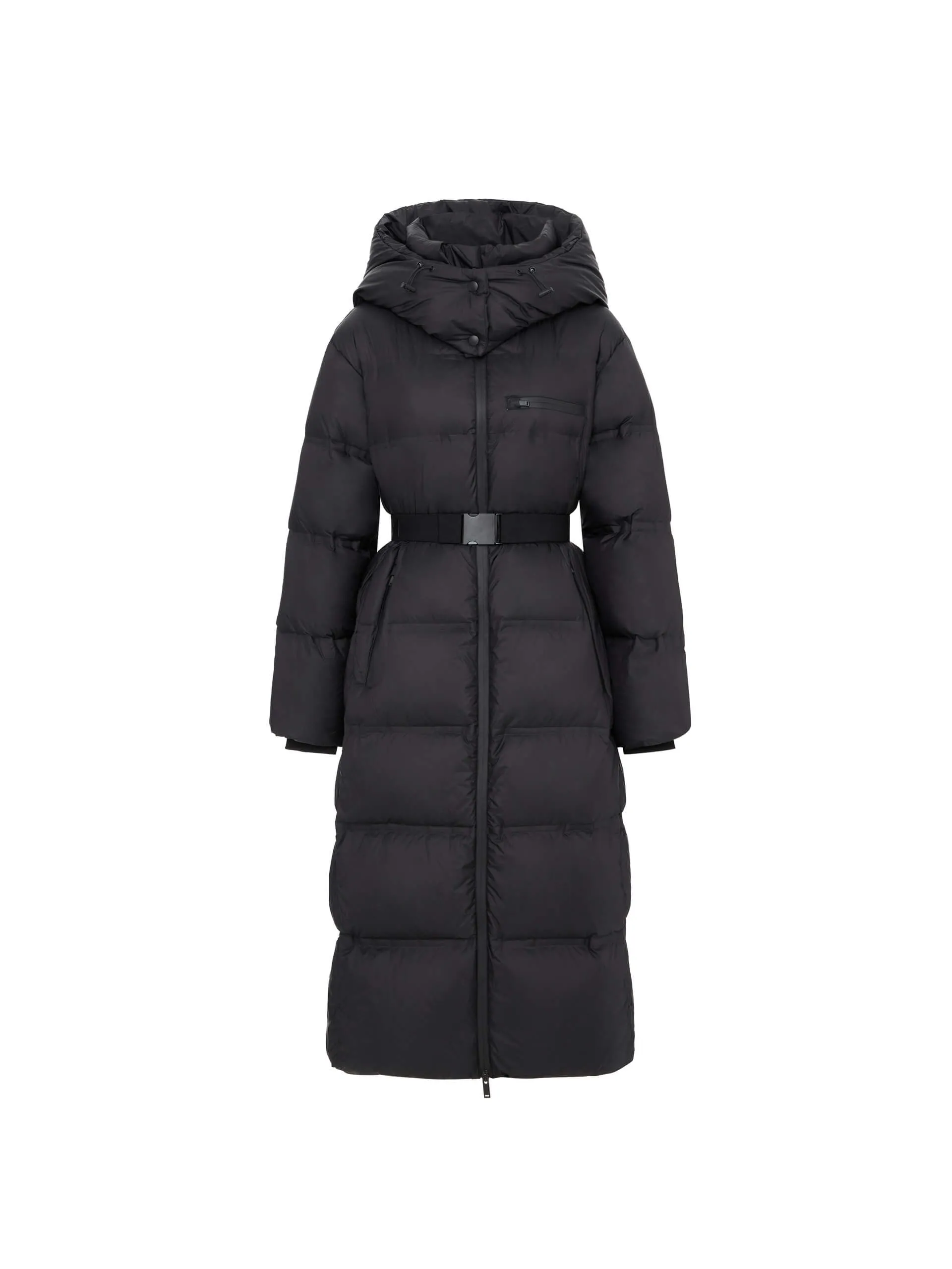 Belt Down Puffer Coat