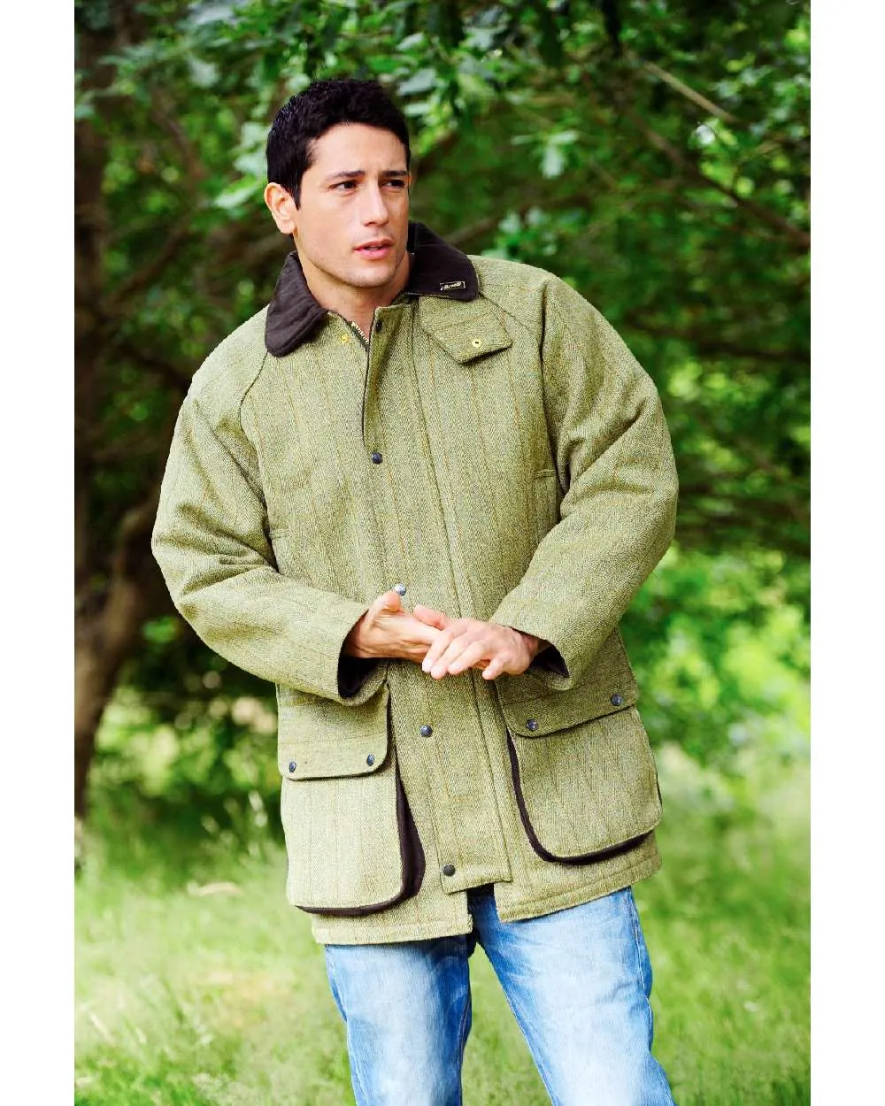 Bronte Derby Tweed Shooting Jacket - Clearance Colours