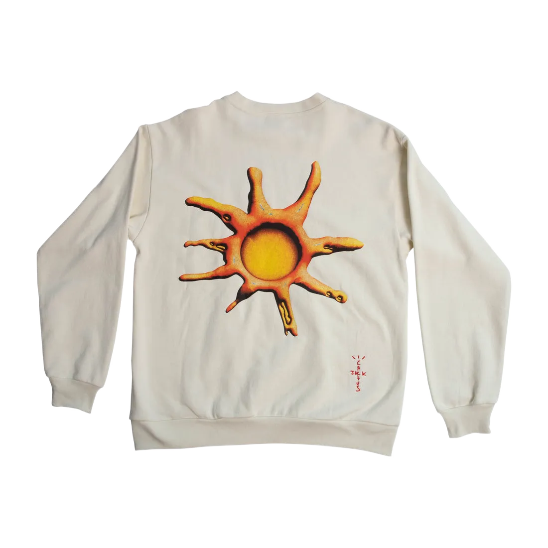 Cactus Jack Dream Light Waste Crewneck Pullover