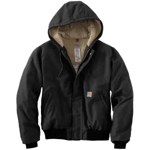 Carhartt Men's Black Flame-Resistant Duck Active Jacket