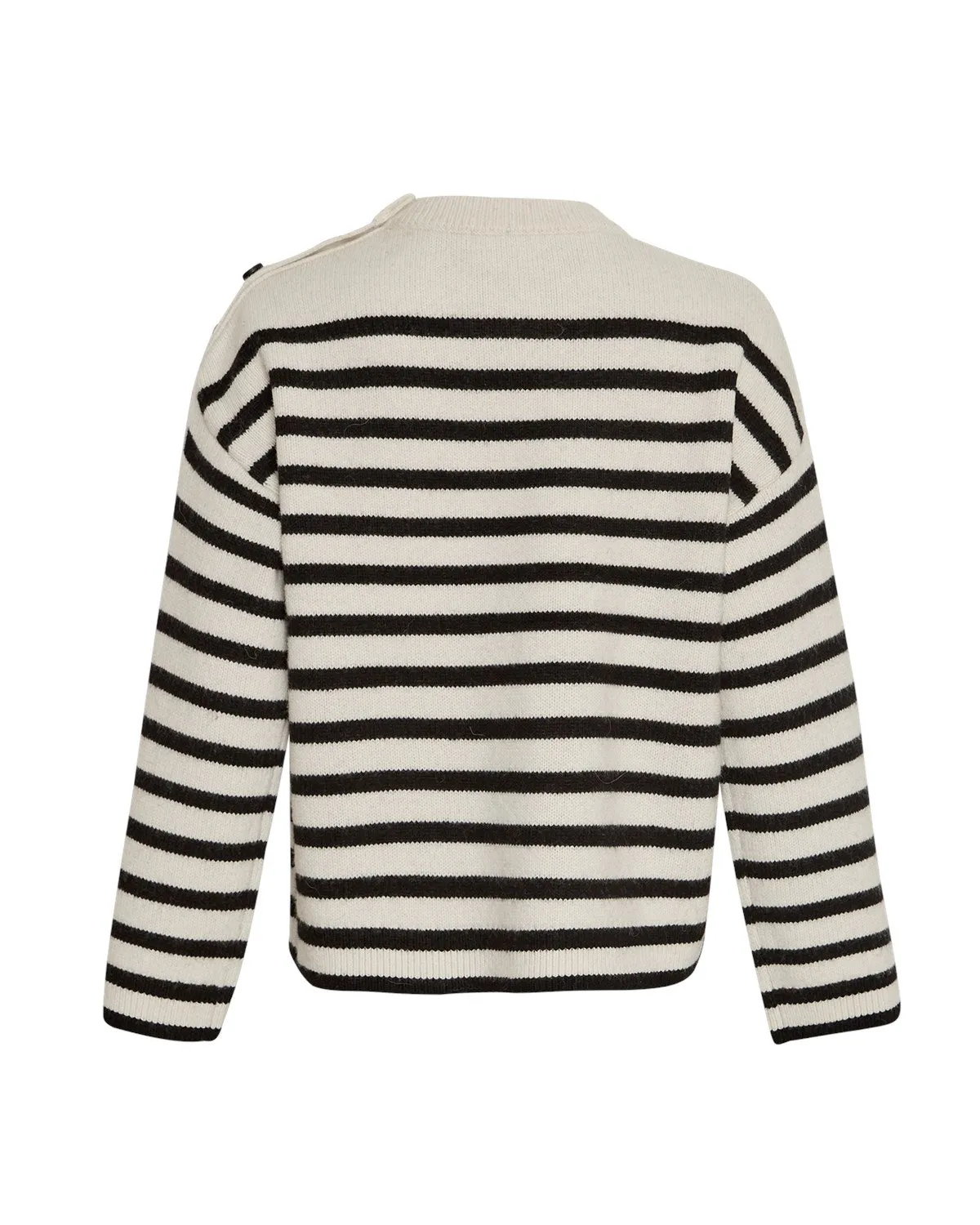 Carina Pullover Stp - Egret/Black