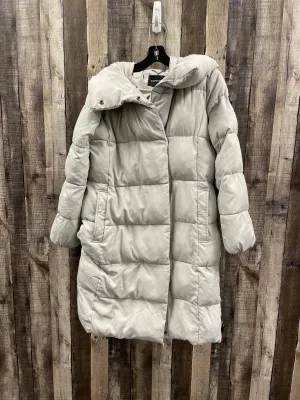 Coat Puffer & Quilted By Bcbg In Grey, Size: M