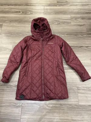 Coat Puffer & Quilted By Columbia In Maroon, Size: Xl