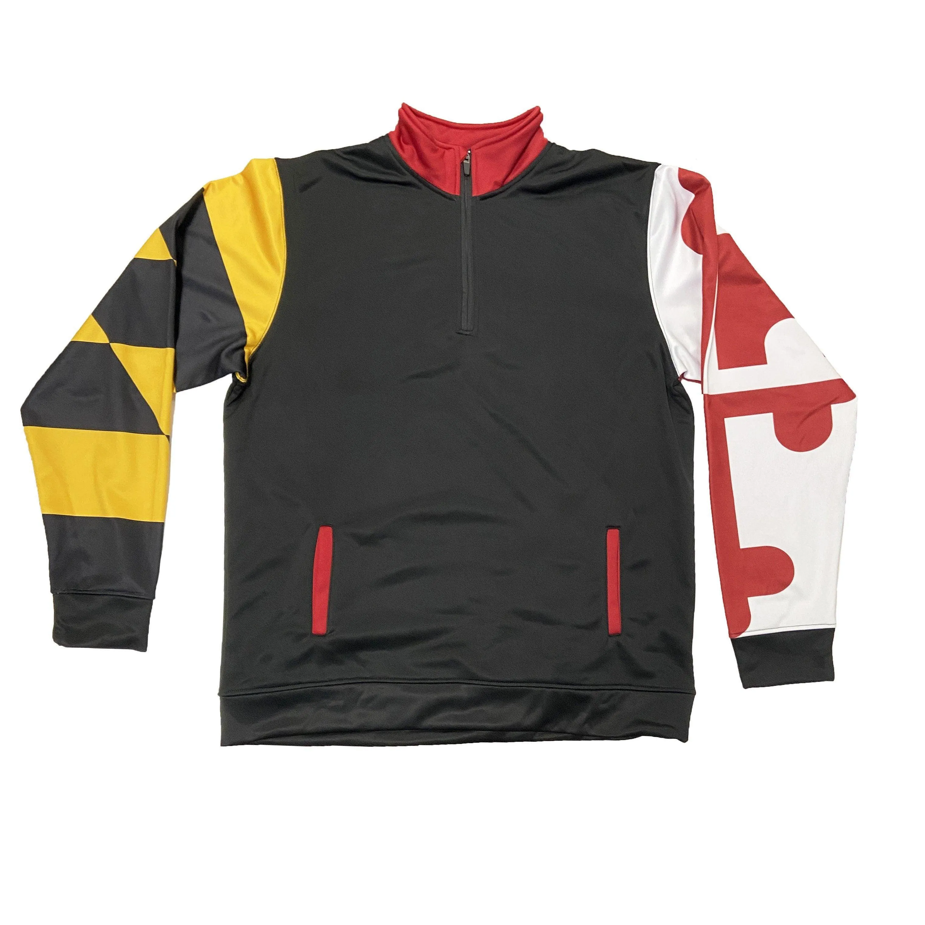 Crossland and Calvert Maryland Flag Sleeve / Pullover