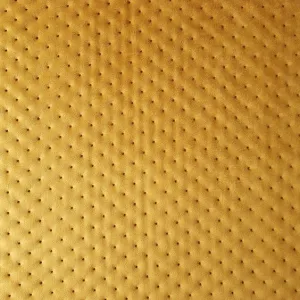 Dotted Quilted Yellow Velvet