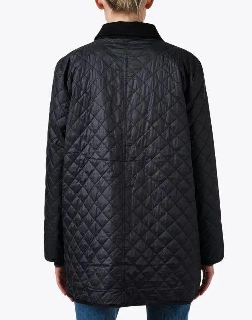 Eileen Fisher Petite Classic Quilted Coat