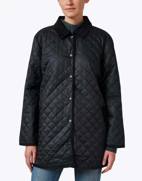 Eileen Fisher Petite Classic Quilted Coat