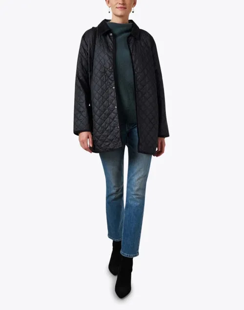 Eileen Fisher Petite Classic Quilted Coat