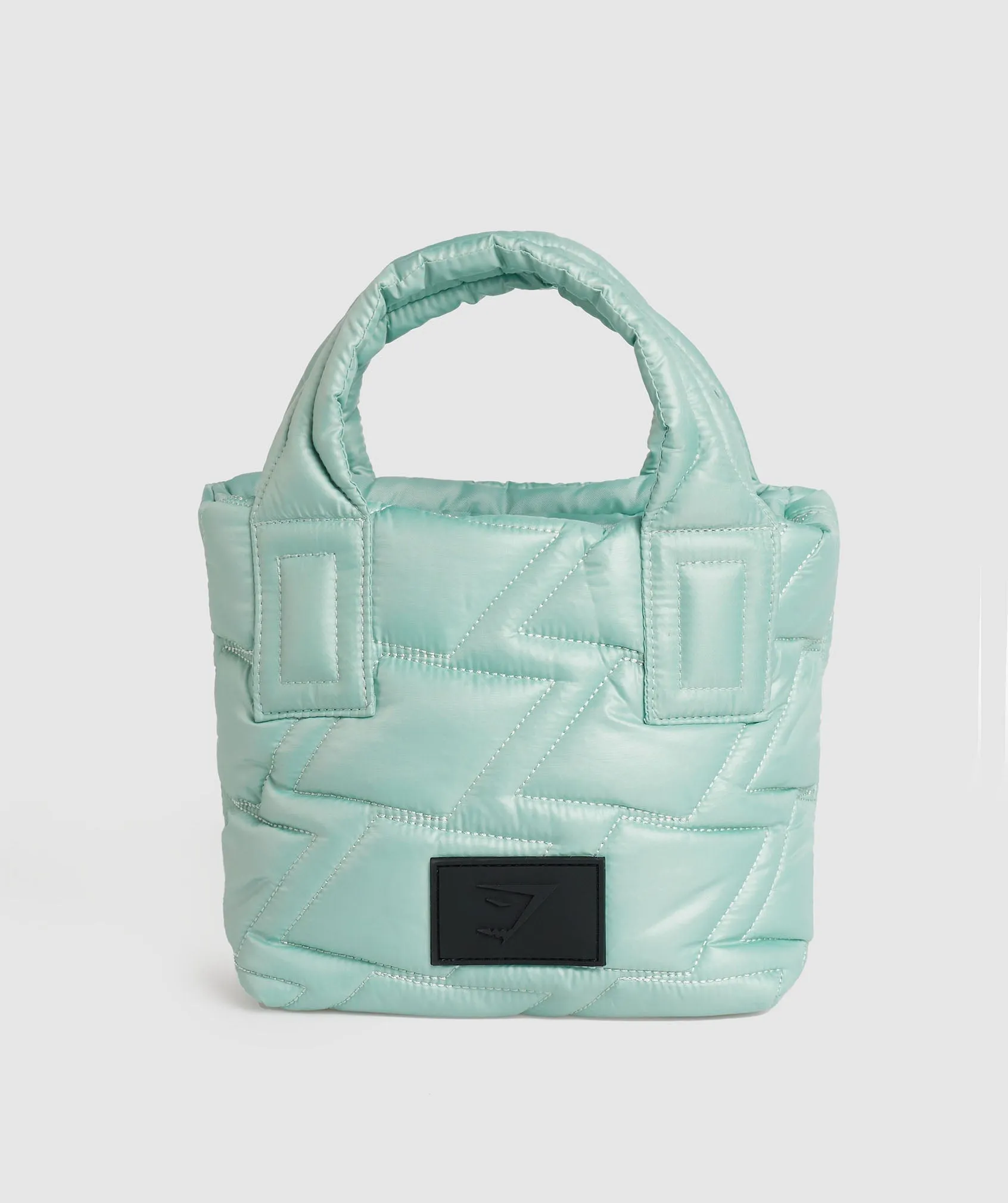 Gymshark Quilted Mini Tote - Frost Teal