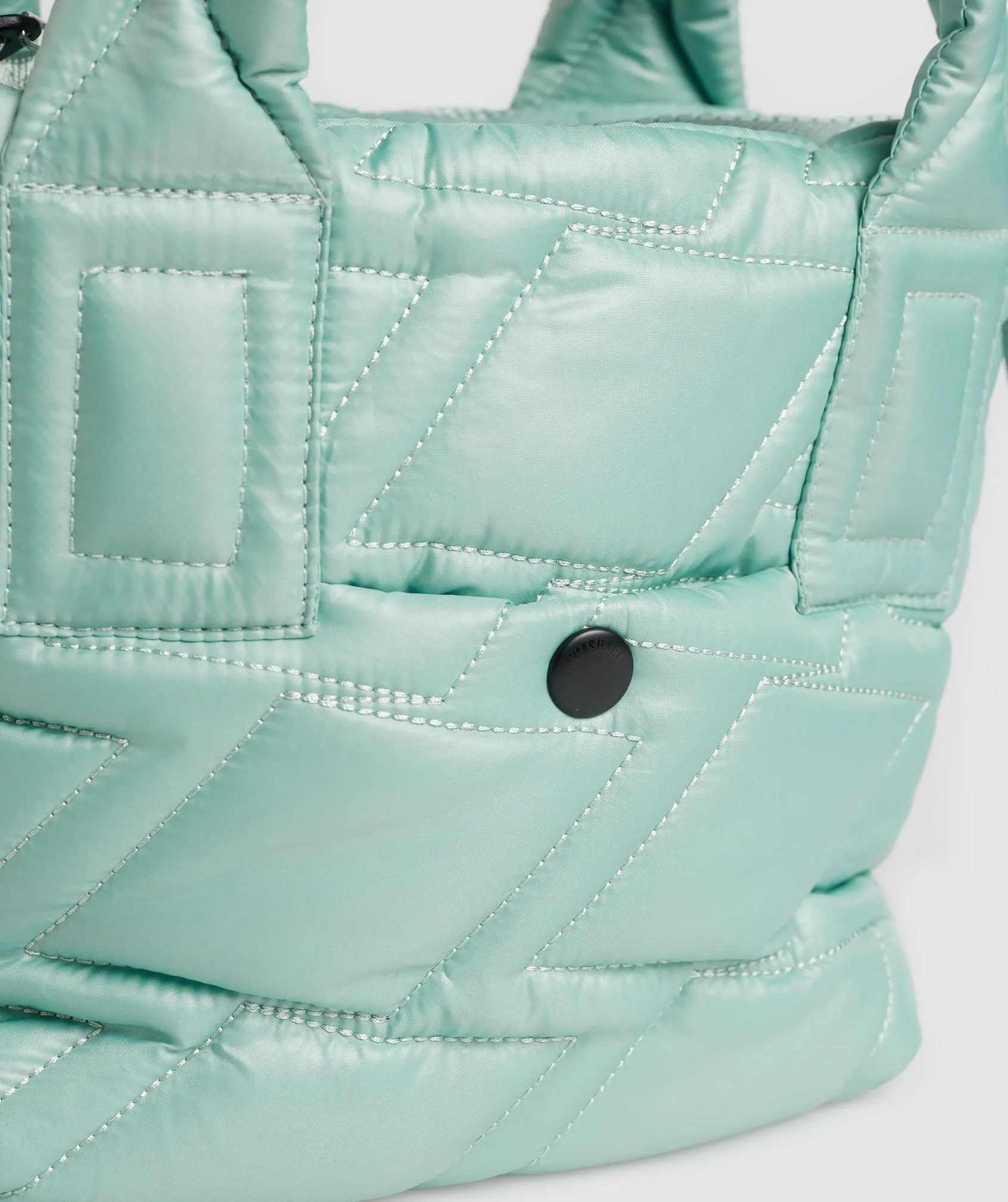 Gymshark Quilted Mini Tote - Frost Teal