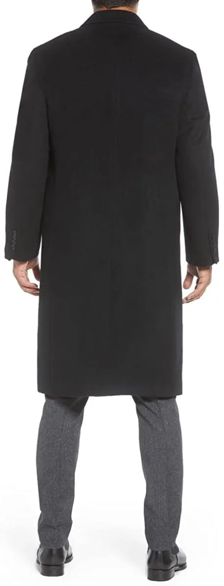 HART SCHAFFNER MARX Men's Wool Blend Coat