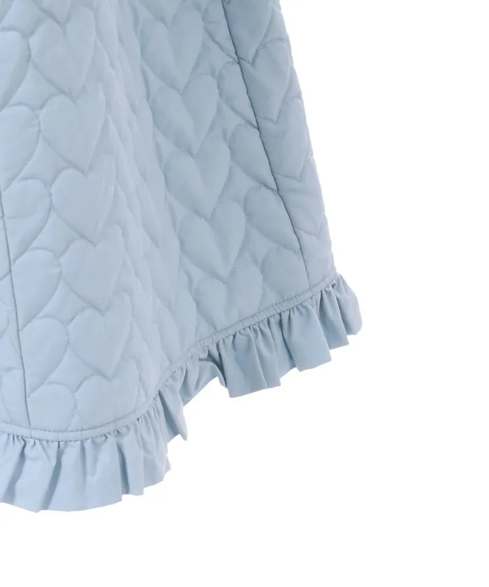 Heart Quilted Coat