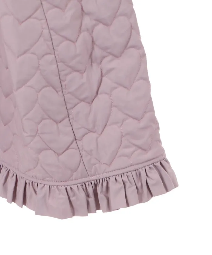 Heart Quilted Coat