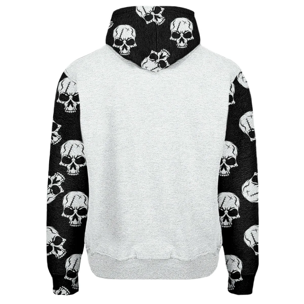 Just Remember Skull Gothic Blue All Over Print Unisex Pullover Hoodie