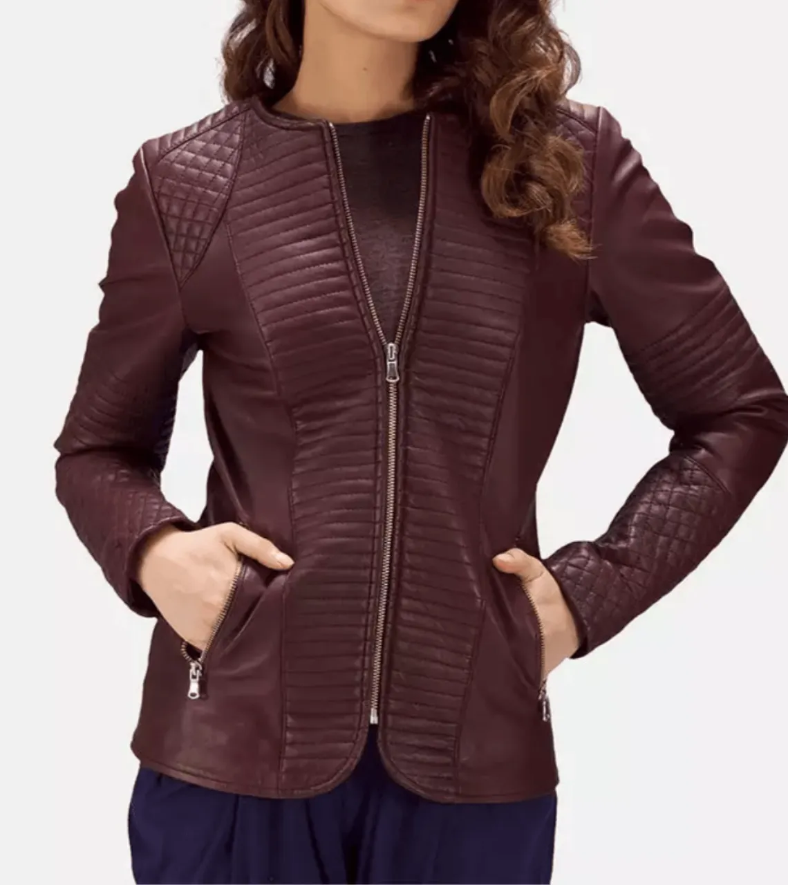 Karamel Women's Leather Jacket