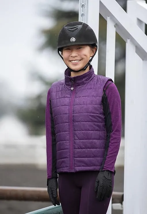 Kids Winter Whinnies Quilted Vest