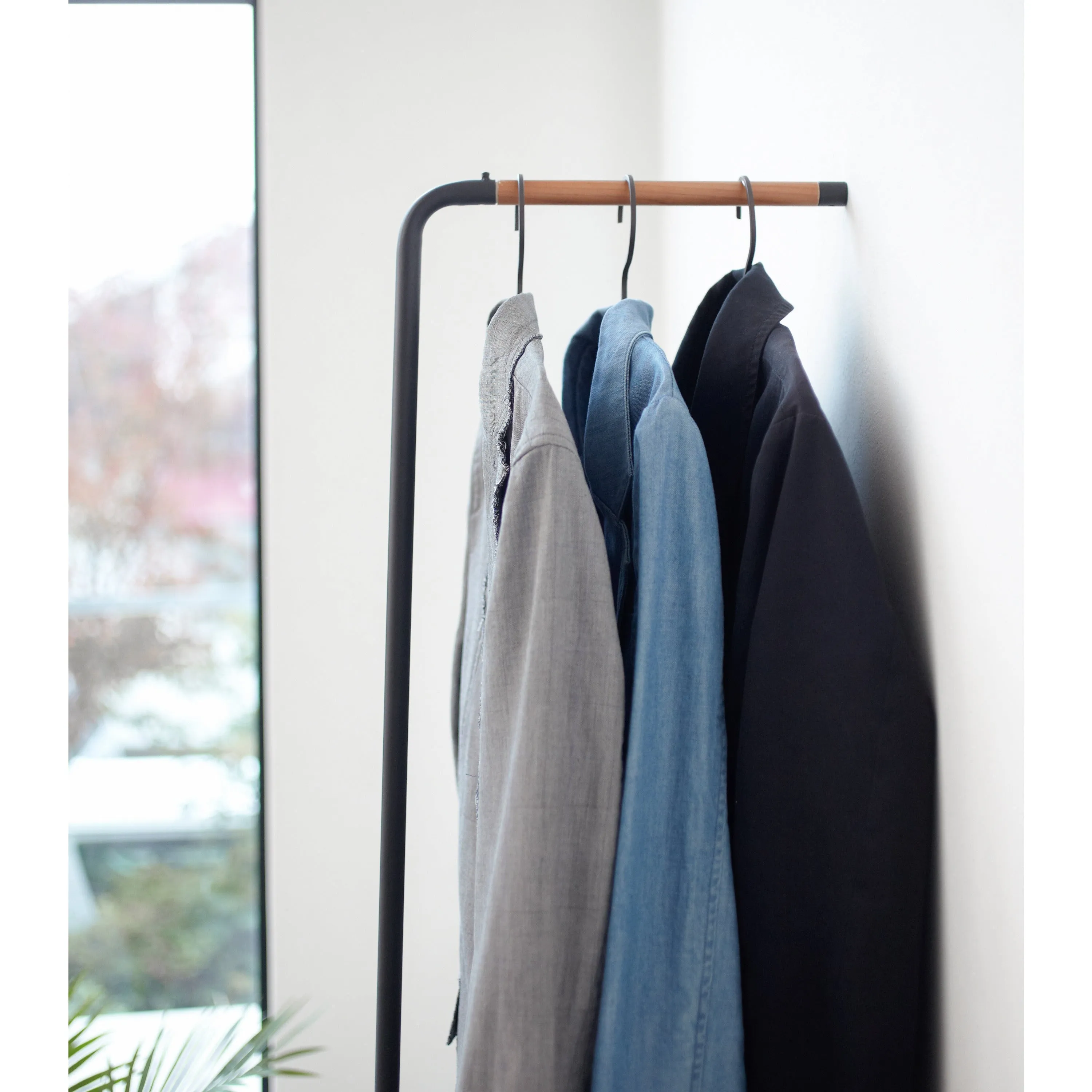 Leaning Coat Rack - Steel