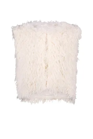 Like Flo Feather Gilet