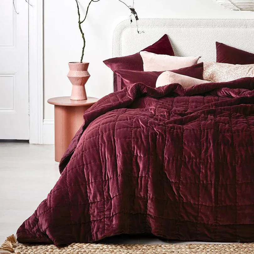 Luxury Velvet Bedspread