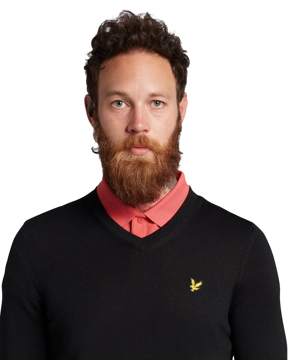 Lyle & Scott V-Neck Golf Pullover KN1040