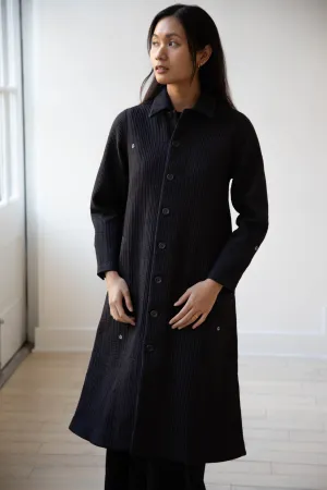 Maku | Mato Quilted Cotton Silk Coat