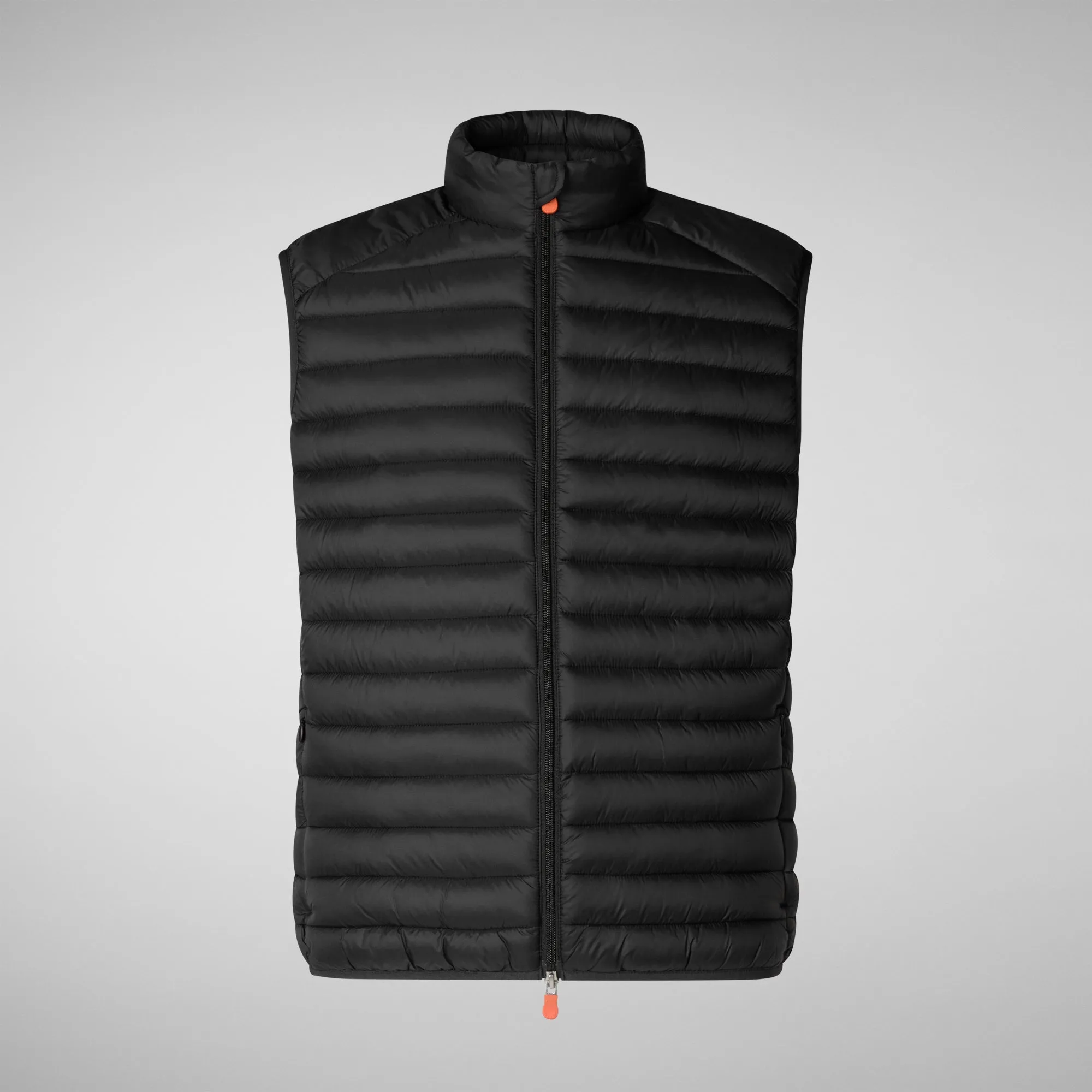 Man's quilted gilet Adam in black