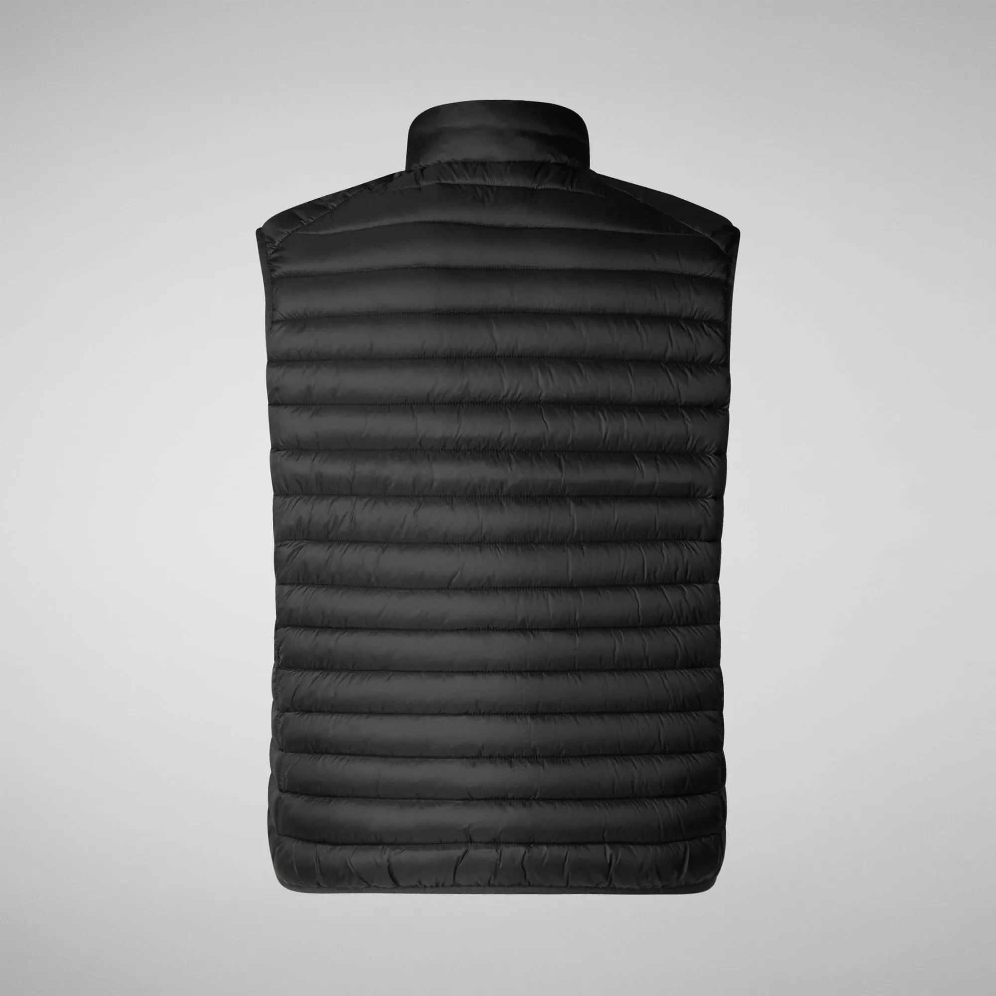 Man's quilted gilet Adam in black