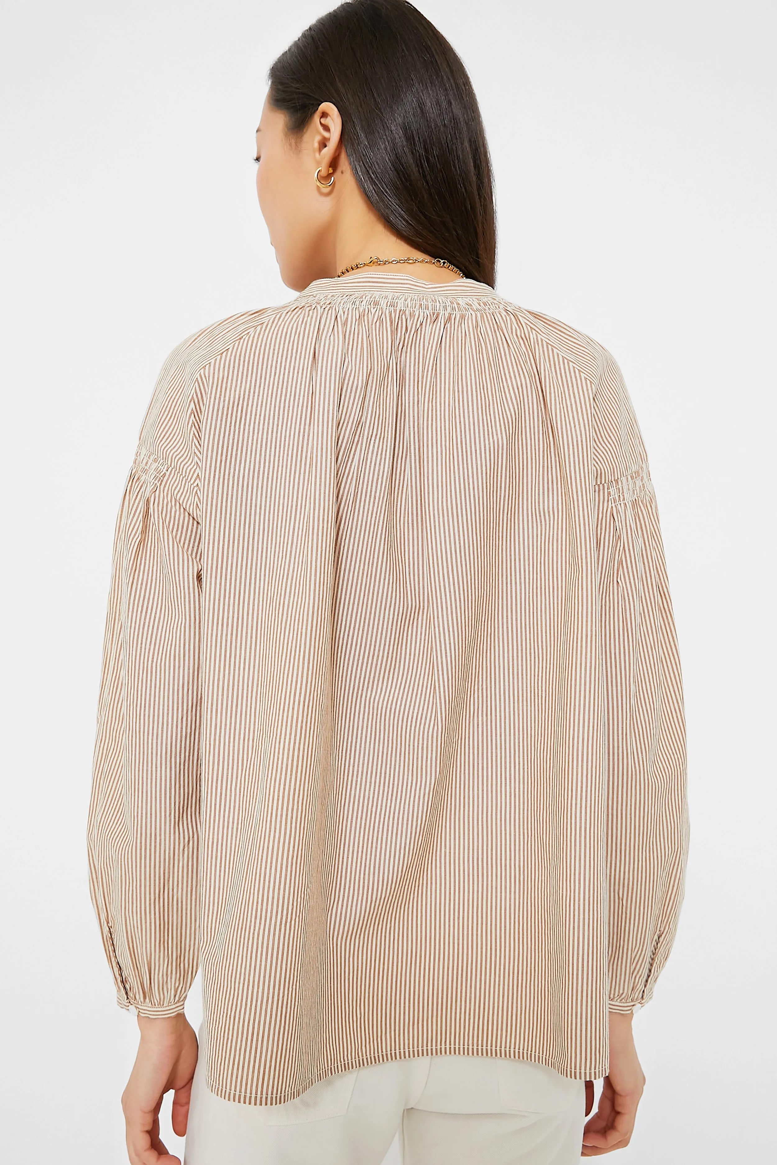 Marron Glace Nipoa Blouse