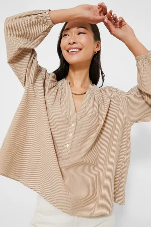 Marron Glace Nipoa Blouse