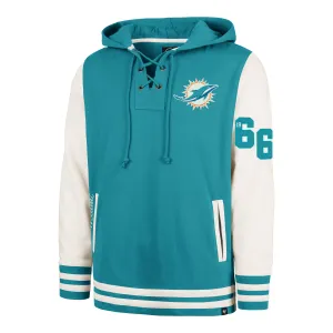 MIAMI DOLPHINS LETTERMAN FIELD LATERAL '47 LACER HOOD