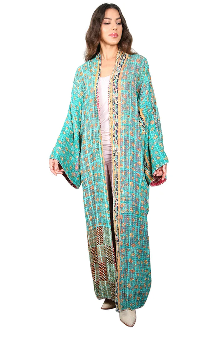 One of a Kind - Reversible Kantha Coat