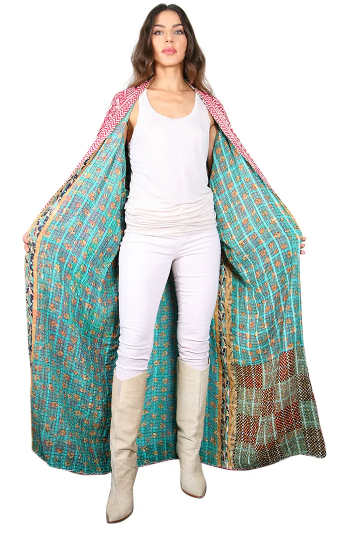 One of a Kind - Reversible Kantha Coat