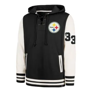 PITTSBURGH STEELERS LETTERMAN FIELD LATERAL '47 LACER HOOD