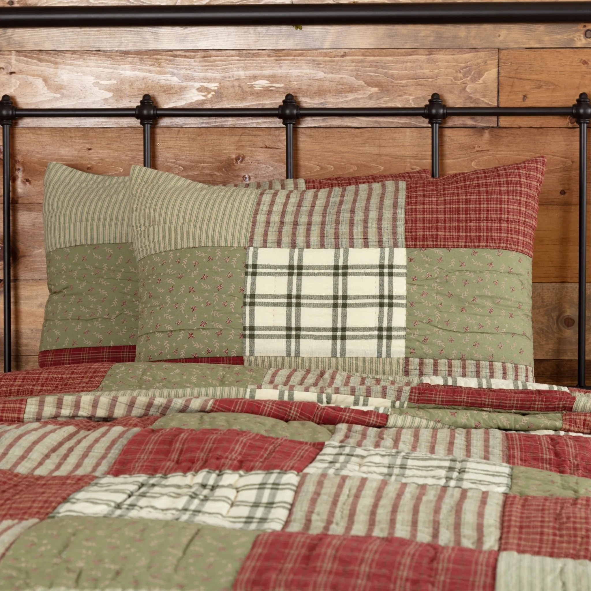 Prairie Winds Quilted Standard Sham 21x27"