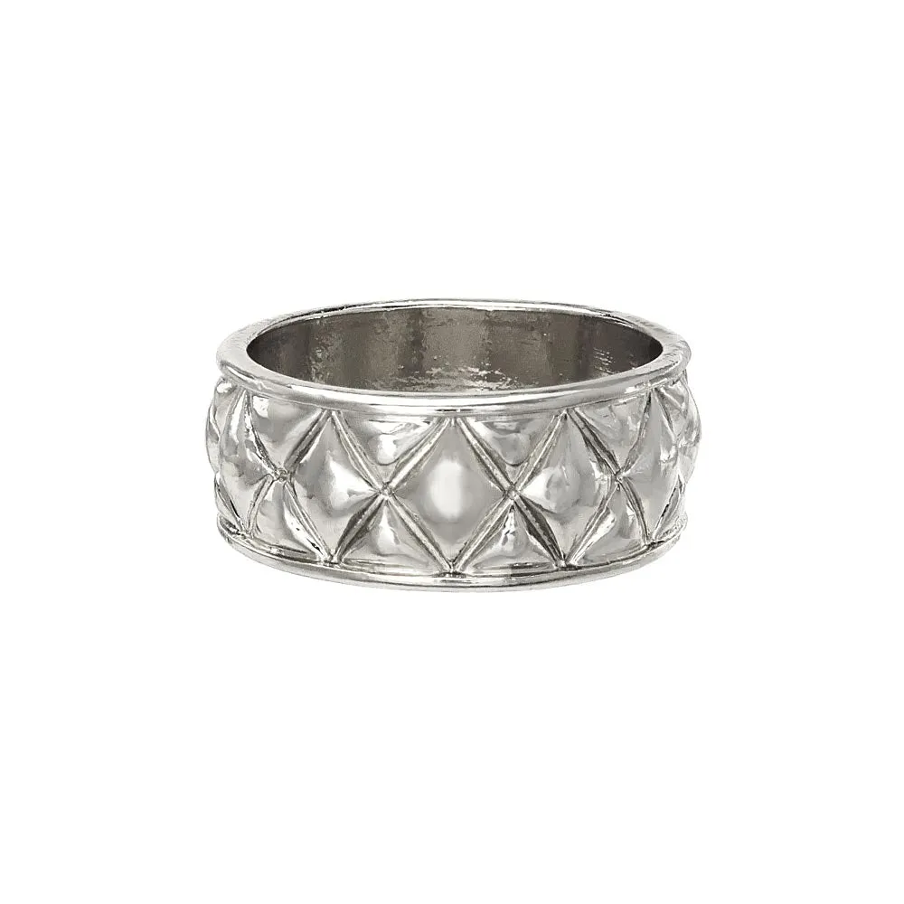 Quilted Band Ring