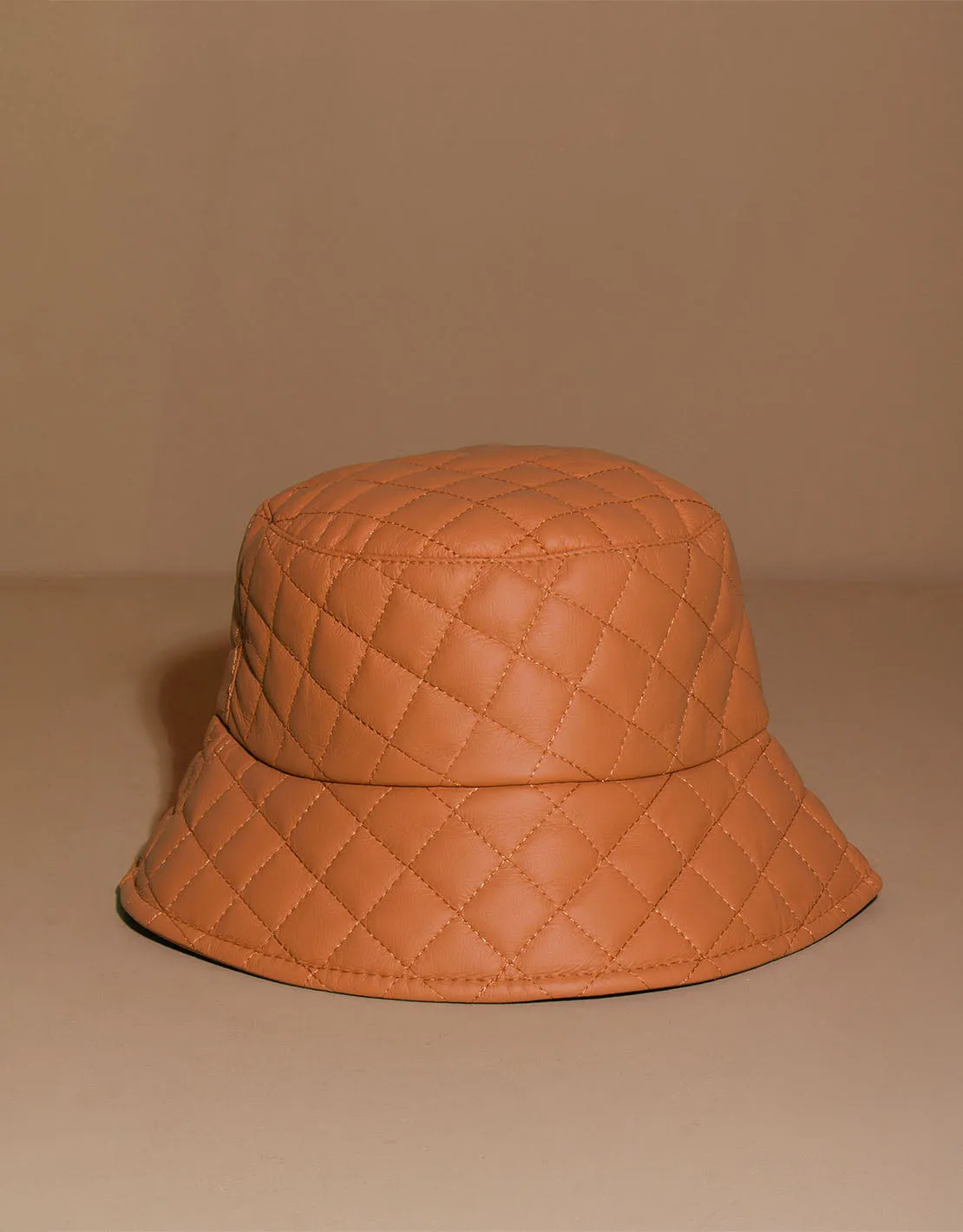 Quilted bucket hat