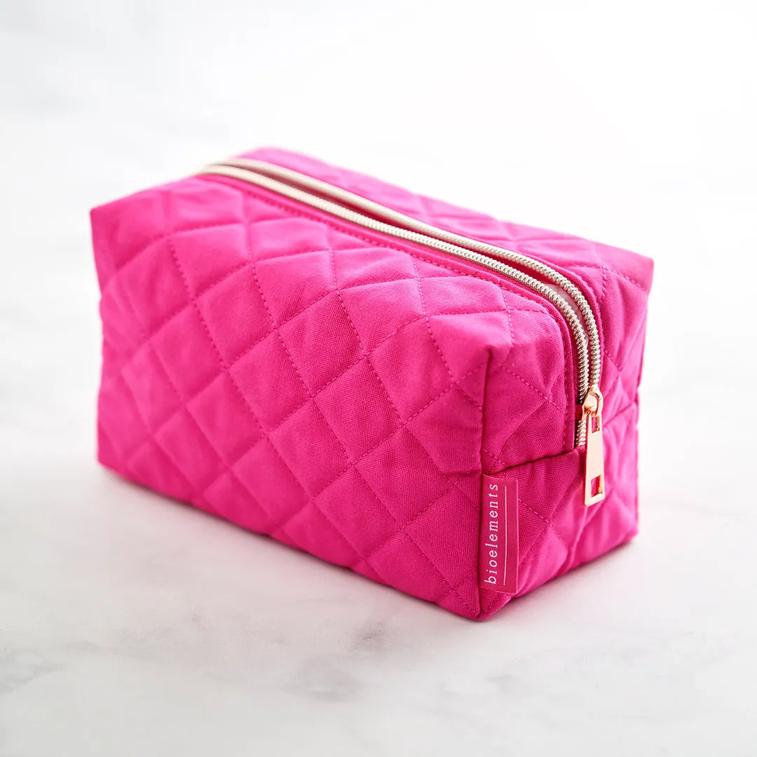 Quilted Cosmetics Bag